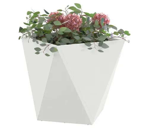 Taimekast Valge 50 X 50 X 50 Cm Teras