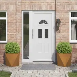 Puķu Kaste 2 Pcs Rūsa 50 X 50 X 50 Cm Novecināts Tērauds Vidaxl