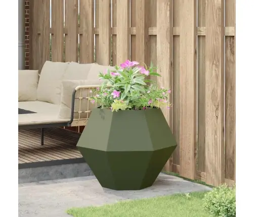 Taimekast Küpset Roheline 75 X 75 X 60 Cm Teras