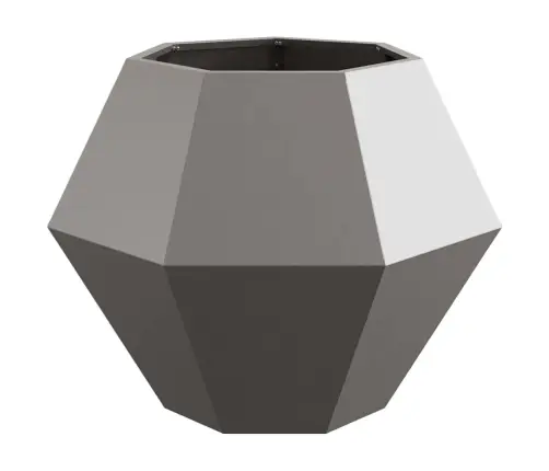 Puķu Kaste 2 Pcs Rūsa 75 X 75 X 60 Cm Novecināts Tērauds Vidaxl