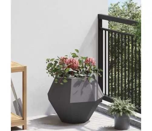 Lovelis 2 Pcs Juoda 50 X 50 X 40 Cm Plienas