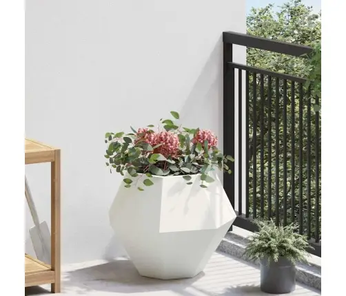 Taimekast Valge 50 X 50 X 40 Cm Teras