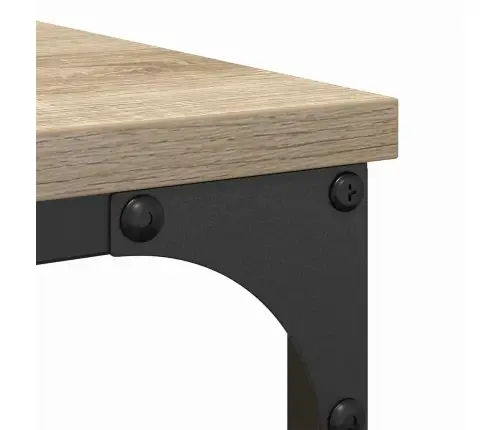 Vannas Istabas Mēbeļu Komplekts Ar Plauktu 3 Pcs Sonomas Ozola Vidaxl