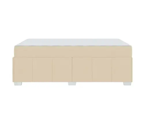 Gultas Rāmis Krēmkrāsa 120 X 200 Cm Audums Vidaxl Gultas Rāmis Krēmkrāsa 120 X 200 Cm Audums Vidaxl