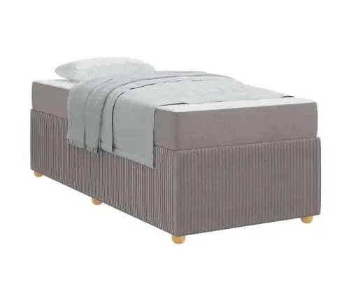 Gultas Rāmis Cits Pelēkbrūna 80 X 200 Cm Audums Vidaxl Gultas Rāmis Cits Pelēkbrūna 80 X 200 Cm Audums Vidaxl