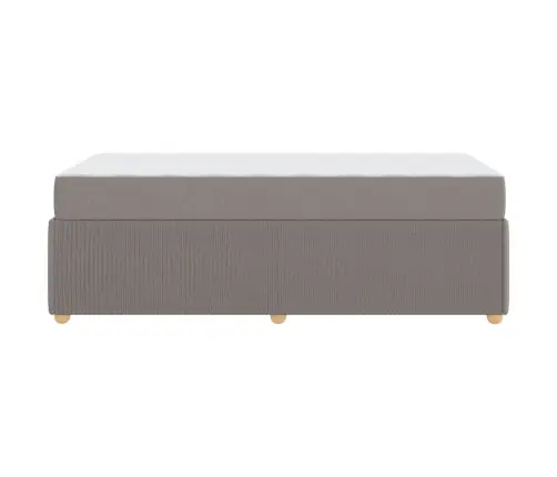 Gultas Rāmis Cits Pelēkbrūna 80 X 200 Cm Audums Vidaxl Gultas Rāmis Cits Pelēkbrūna 80 X 200 Cm Audums Vidaxl