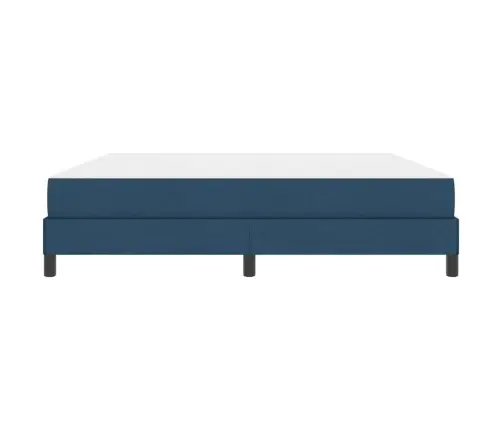 Kiemas Lova Su Čiužiniu Mėlyna 180 X 200 Cm Audinys