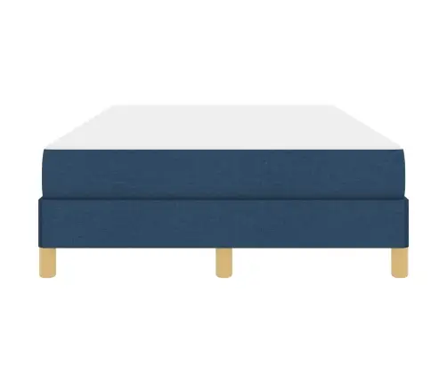 Kiemas Lova Su Čiužiniu Mėlyna 120 X 200 Cm Audinys