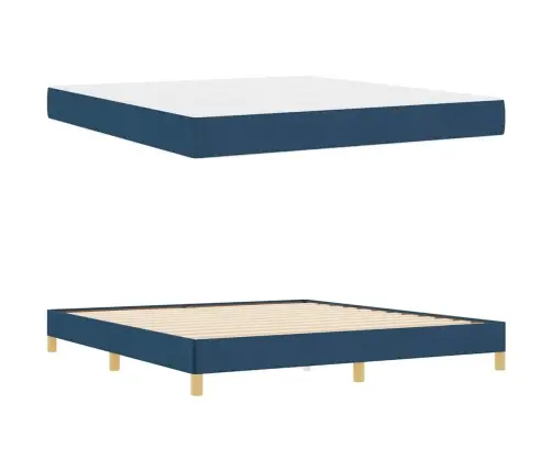 Karbi Vedrumadrats Madratsiga Sinine 180 X 200 Cm Kangas