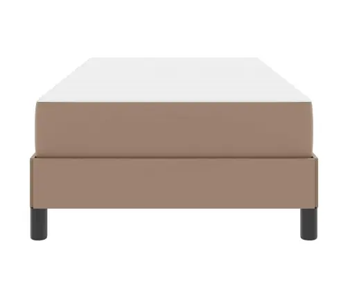 Voodi Raam Madratsiga Cappuccino 90 X 190 Cm Kangas