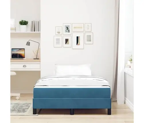 Karbi Vedrumadrats Madratsiga Tumesinine 120 X 200 Cm Kangas