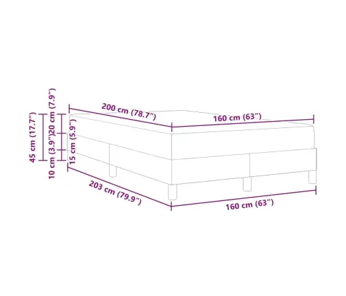 Kontinentālā Gulta Ar Matraci Rozā 160 X 200 Cm Samts Vidaxl