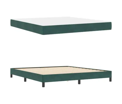 Karbi Vedrumadrats Madratsiga Tume Rohelise 180 X 200 Cm Kangas