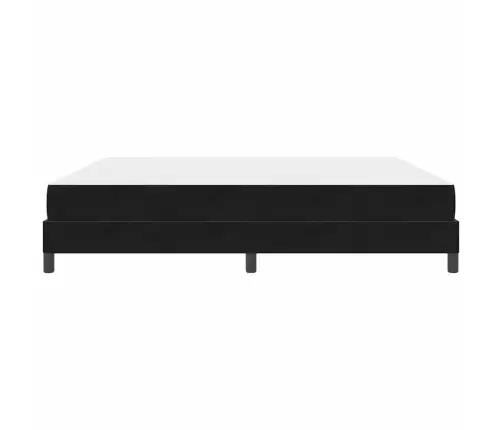 Kontinentālā Gulta Ar Matraci Melna 200 X 200 Cm Samts Vidaxl Kontinentālā Gulta Ar Matraci Melna 200 X 200 Cm Samts Vidaxl