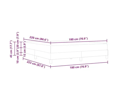 Karbi Vedrumadrats Madratsiga Helehall 180 X 220 Cm Kangas