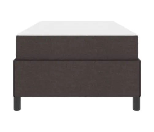 Kastītes Atsperu Gulta Brūna 80 X 200 Cm Vidaxl