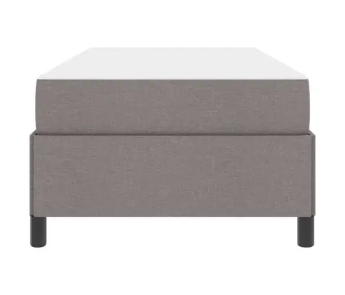 Kastītes Atsperu Gulta Taupe, Melns 80 X 200 Cm Vidaxl Kastītes Atsperu Gulta Taupe, Melns 80 X 200 Cm Vidaxl