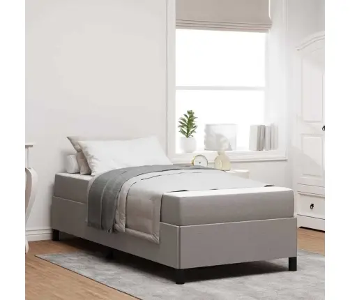 Kiemas Lova Taupe 90 X 200 Cm Audinys