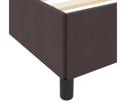 Kiemas Lova Tamsiai Rudas 120 X 190 Cm Audinys