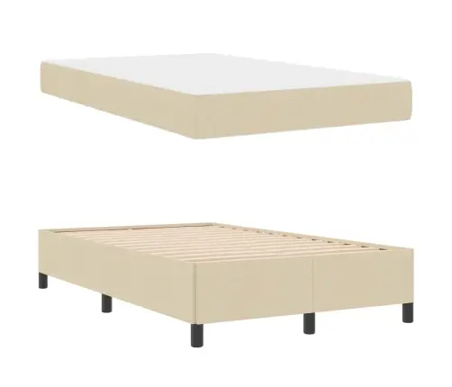 Kiemas Lova Kreminė 120 X 200 Cm Audinys
