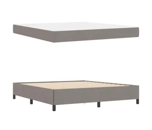 Kiemas Lova Taupe 180 X 200 Cm Audinys