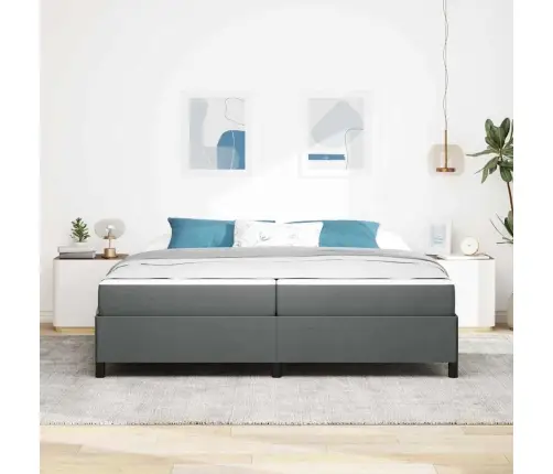 Kiemas Lova Tamsiai Pilka 200 X 200 Cm Audinys