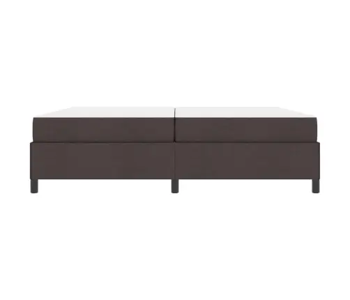 Kiemas Lova Tamsiai Rudas 200 X 200 Cm Audinys