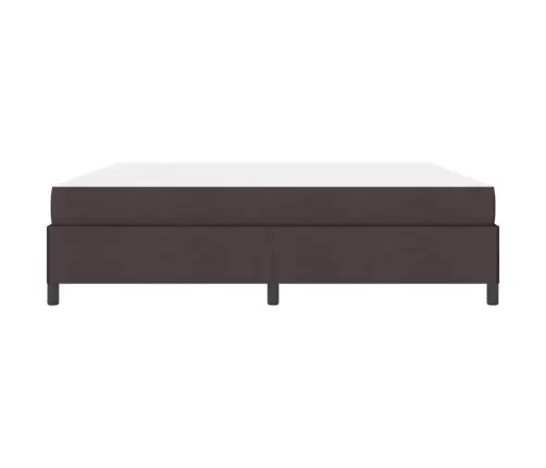 Kiemas Lova Tamsiai Rudas 200 X 200 Cm Audinys