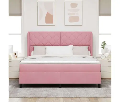 Karbi Vedrumadrats Madratsiga Roosa 200 X 180 Cm Polüester