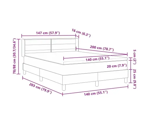 Karbi Vedrumadrats Madratsiga Peaga Must 200 X 140 Cm Polüester