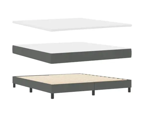 Karbi Vedrumadrats Madratsiga Tumehall 200 X 180 Cm Polüester