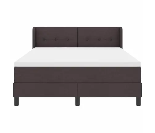 Karbi Vedrumadrats Madratsiga Tume Pruun 200 X 140 Cm Polüester