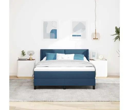 Karbi Vedrumadrats Madratsiga Sinine 200 X 140 Cm Polüester