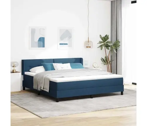 Karbi Vedrumadrats Madratsiga Sinine 200 X 180 Cm Polüester