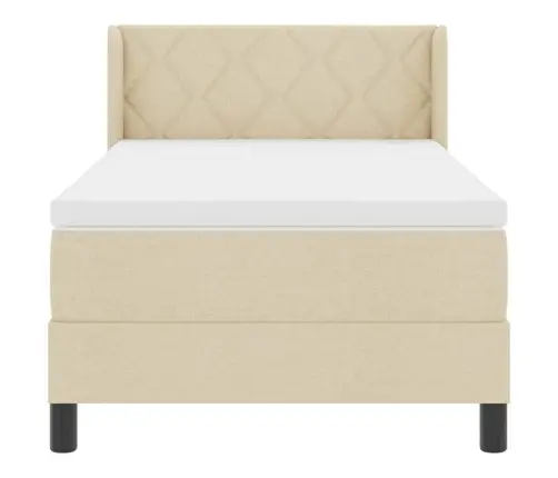 Vedruvoodi Madratsiga Madratsiga Peaga Cream 90 X 190 Cm