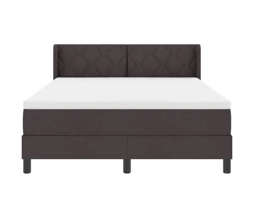 Karbi Vedrumadrats Madratsiga Tume Pruun 200 X 160 Cm Polüester