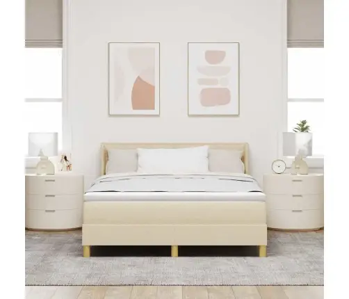 Karbi Vedrumadrats Madratsiga Cream 200 X 140 Cm Polüester