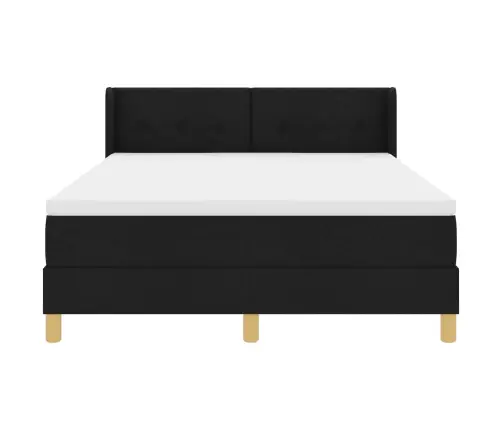 Karbi Vedrumadrats Madratsiga Peaga Must 200 X 140 Cm Polüester