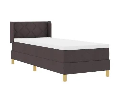 Karbi Vedrumadrats Madratsiga Tume Pruun 200 X 80 Cm Polüester