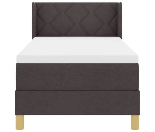 Karbi Vedrumadrats Madratsiga Tume Pruun 200 X 80 Cm Polüester