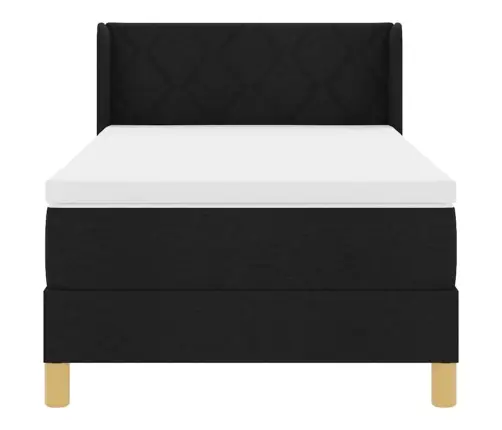 Karbi Vedrumadrats Madratsiga Peaga Must 190 X 90 Cm Polüester