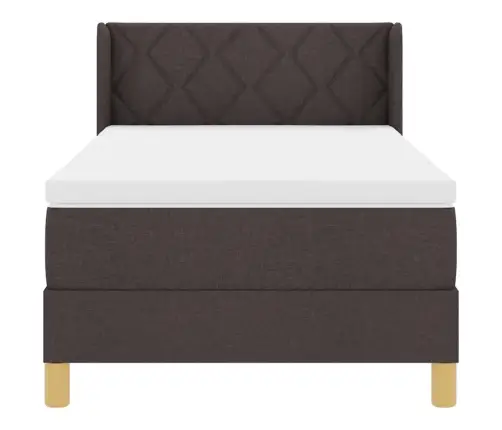 Karbi Vedrumadrats Madratsiga Tume Pruun 200 X 90 Cm Polüester