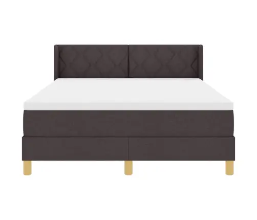 Karbi Vedrumadrats Madratsiga Tume Pruun 200 X 160 Cm Polüester