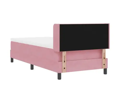 Gultas Rāmis Ar Matraci Melnā Krāsā 100X200 Cm Samts Rozā Vidaxl Gultas Rāmis Ar Matraci Melnā Krāsā 100X200 Cm Samts Rozā Vidaxl