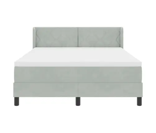 Gultas Rāmis Ar Matraci Melnā Krāsā 100X200 Cm Samts Ar Matraci Vidaxl