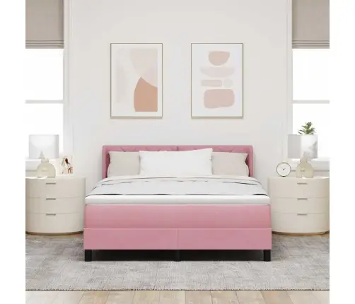 Karbi Vedrumadrats Madratsiga Roosa 200 X 160 Cm Polüester