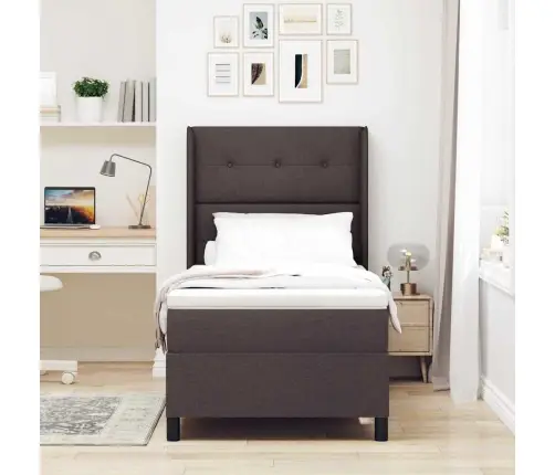 Karbi Vedrumadrats Madratsiga Tumepruun 80 X 200 Cm Kangas