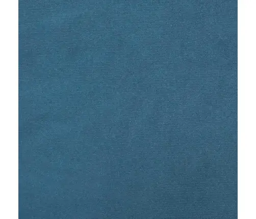 Kastītes Atsperu Gulta Ar Galvas Klāju Zila 160 X 200 Cm Samts Vidaxl