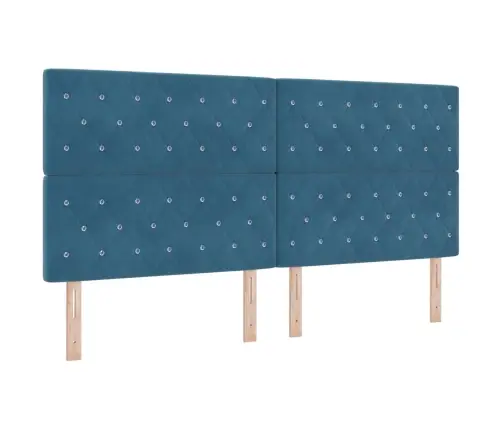 Karbi Vedrumadrats Peaga Sinine 200 X 200 Cm Samet