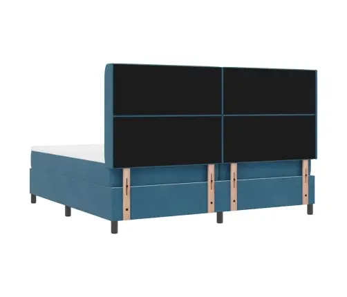 Karbi Vedrumadrats Peaga Sinine 200 X 200 Cm Samet